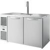 True TDR60-PTSZ1-L-S-SS-SS-1 Pass-Thru Single Zone Refrigerator with Left Side Refrigeration System. Stainless Exterior and Solid Swing Doors