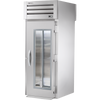 True STA1RRT-1G-1S Roll-Thru Glass Front/Solid Rear Swing Door Refrigerator