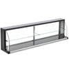 Marchia USTAR-T60 57" Dry Curved Glass Bakery Display Case