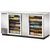 True TBB-3G-S-HC-LD Glass Swing Door Stainless Steel Back Bar Cooler with LED Lighting & Hydrocarbon Refrigerant