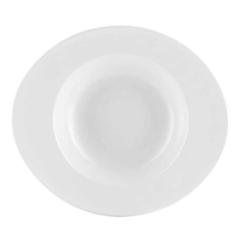CAC Chinaware Universal Oval Pasta Bowl 23oz 12"