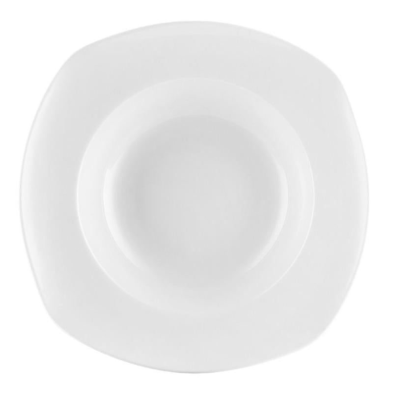 CAC Chinaware Universal Square Pasta Bowl 25oz 11"