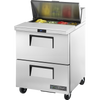 True TSSU-27-08D-2-HC Drawered Sandwich/Salad Unit with Hydrocarbon Refrigerant