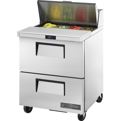 True TSSU-27-08D-2-HC Drawered Sandwich/Salad Unit with Hydrocarbon Refrigerant