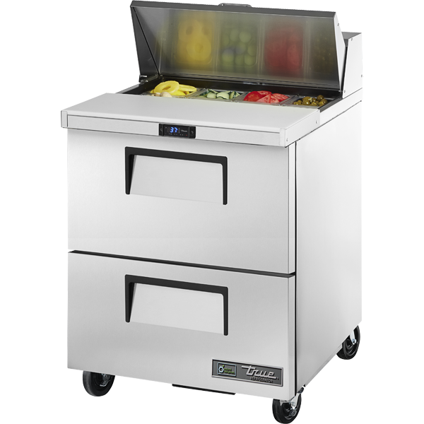 True TSSU-27-08D-2-HC Drawered Sandwich/Salad Unit with Hydrocarbon Refrigerant
