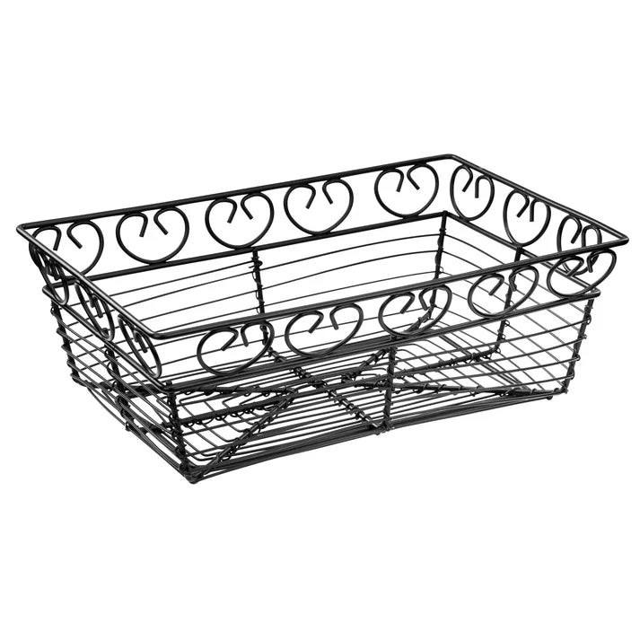 WBKG SERIES, Black Wire Serving Baskets by Winco - Available in Different Sizes