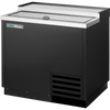 True T-36-GC-HC Solid Slide Lid Glass and Plate Chiller/Froster with Hydrocarbon Refrigerant