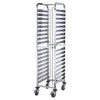 Winco SRK-36 Steam Table/Food Pan Rack, 36-Tier, 1.5"-1.75" Spacing, Stainless Steel, KD (Price/Piece)