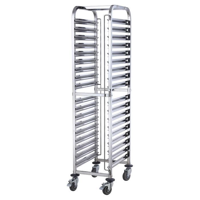 Winco SRK-36 Steam Table/Food Pan Rack, 36-Tier, 1.5"-1.75" Spacing, Stainless Steel, KD (Price/Piece)