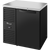 True TBR32-RISZ1-L-B-S-1 Reach-In Single Zone Refrigerator with Left Side Refrigeration System. Black Exterior and Solid Swing Doors