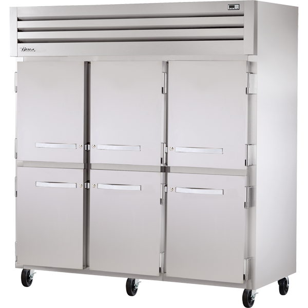 True STA3R-6HS-HC Reach-In Glass Half Swing Door Refrigerator