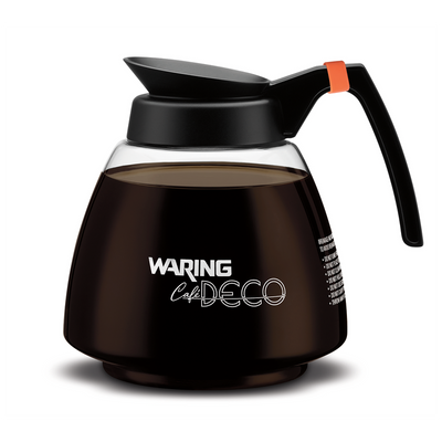 Waring Coffee Accessories, Café Deco® 64 oz. Glass Decanter - Case of 12