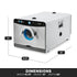 Waring WPP600 PlanitPOD airflow and fermentation cycle
