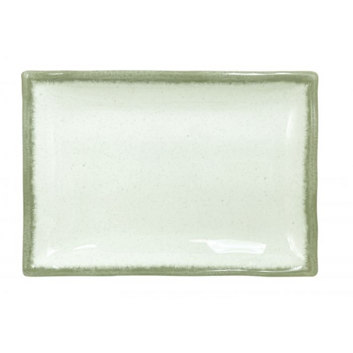 Thunder Group Melamine Western 12 oz, 8-1/2" x 5-3/4" x 1-1/8", Wavy Rectangular Plate, Victoria, 1 doz
