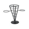 Winco WBKH-5 Single Cone French Fry Holder, Black Wire (Price/Piece)