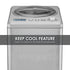 Waring WCIC25 Speciality 2.5-Quart Compressor Ice Cream Maker