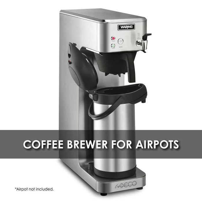 Waring Coffee Brewer, Café Deco® Airpot Coffee Brewer