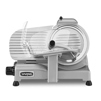 Waring WCS220SV Prep Food slicer,8.5" Professional Food Slicer, Silver