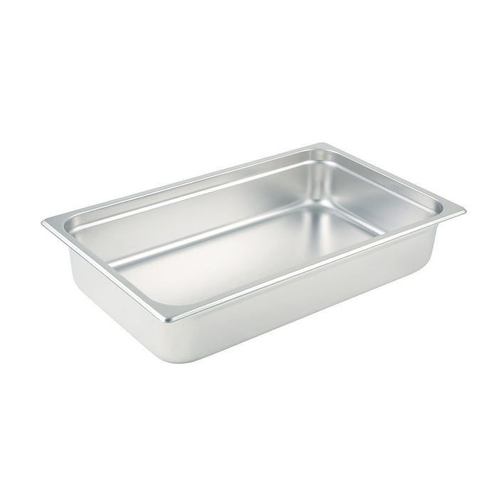 Winco SPJP SERIES, Anti-jam Steam Pan, 23 Gauge Stainless Steel (Price/Piece)- Available in Different Sizes