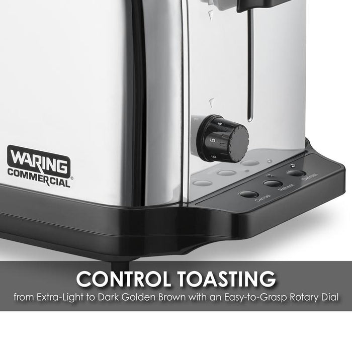 Waring Toaster Light-Duty 4-Slice 2-Slot Toaster