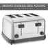 Waring Toaster Medium-Duty 4-Slot Toaster