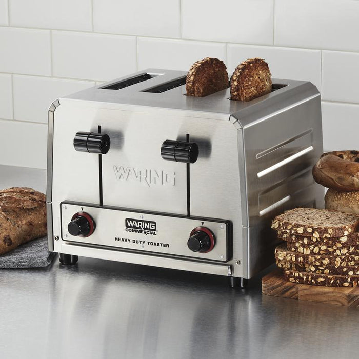 Waring Toaster Heavy-Duty 4-Slot Toaster – 120V 2200W