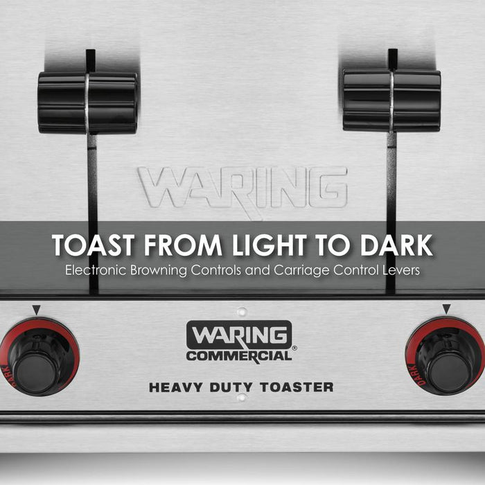 Waring Toaster Heavy-Duty 4-Slot Toaster – 120V 2200W