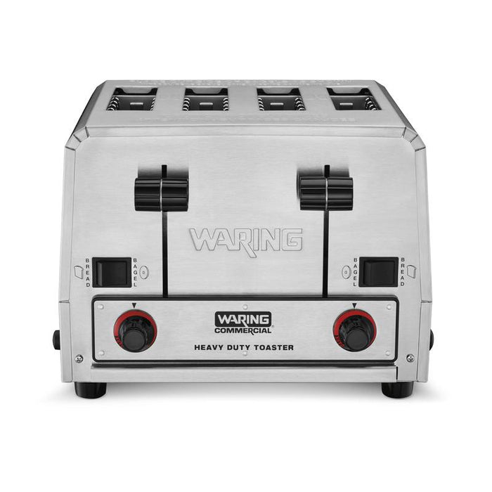 Waring Toaster Heavy-Duty 4-Slot Switchable Bread & Bagel Toaster