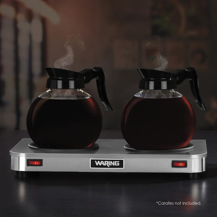 Waring Coffee Warmer, Double Burner Coffee Warmer