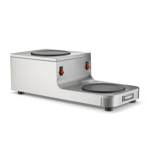 Waring WCW20R Coffee Warmer, Step-Up, Double Coffee Warmer