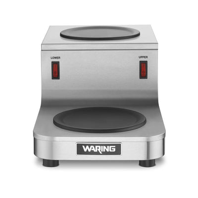 Waring WCW20R Coffee Warmer, Step-Up, Double Coffee Warmer