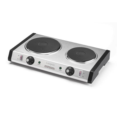 Waring Induction/ Burner Commercial Cast-Iron Double Burner