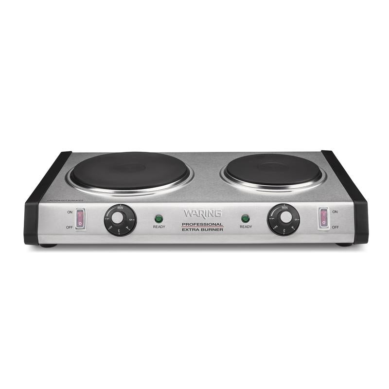 Waring WDB600 Induction/ Burner Commercial Cast-Iron Double Burner