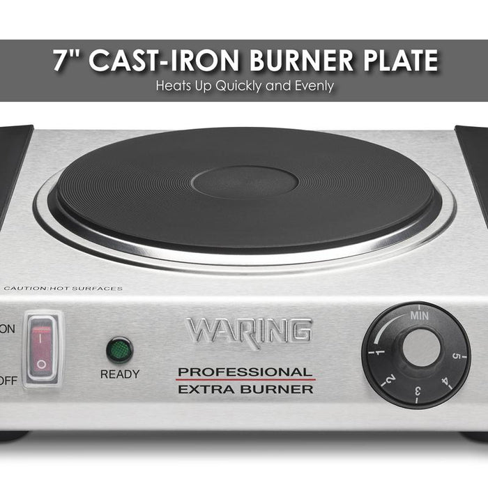 Waring Induction/ Burner Commercial Cast-Iron Single Burner
