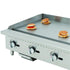 Migali Commercial Manual Gas Griddle – 24", 36" & 48" Models