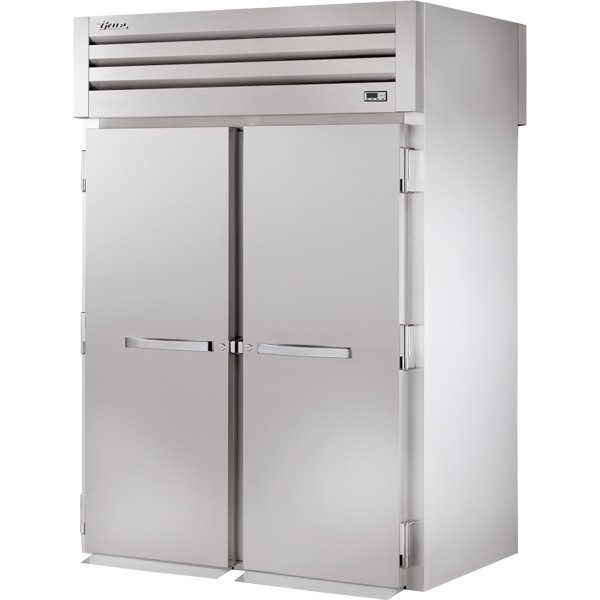 True STR2HRT-2S-2S Roll-Thru Solid Swing Door Heated Cabinet