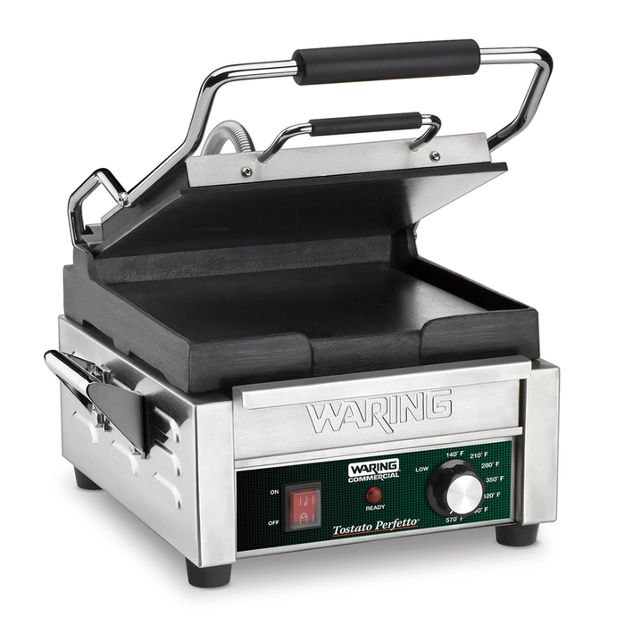Waring Griddle,Compact Italian-Style Flat Grill – 120V