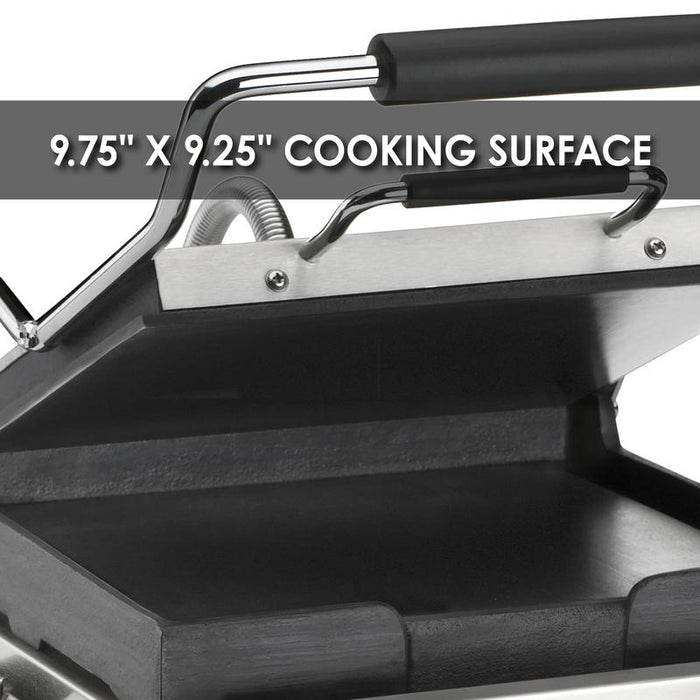 Waring Griddle,Compact Italian-Style Flat Grill – 120V