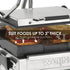 Waring Griddle,Compact Italian-Style Flat Grill – 120V