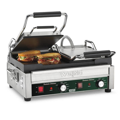Waring WFG300 Griddle, Tostato Supremo® Double Italian-Style Flat Grill – 240V