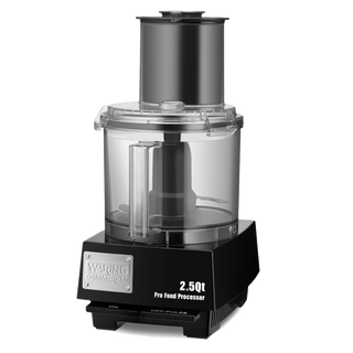 Waring WFP11S Food Processor 2.5 Qt. Bowl Cutter Mixer with the Patented LiquiLock® Seal System