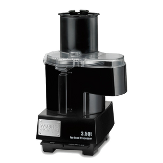 Waring  Food Processor 3.5 Qt. Combination Bowl Cutter Mixer and Continuous-Feed with Patented LiquiLock® Seal System