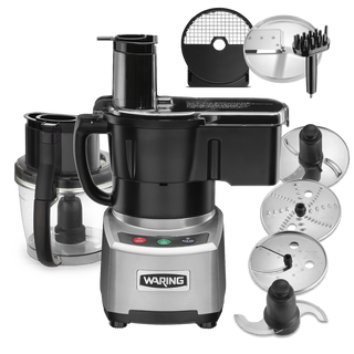 Waring WFP16SCD 4-Qt Commercial Food Processor – Bowl Cutter Mixer with Continuous Feed & LiquiLock® Seal