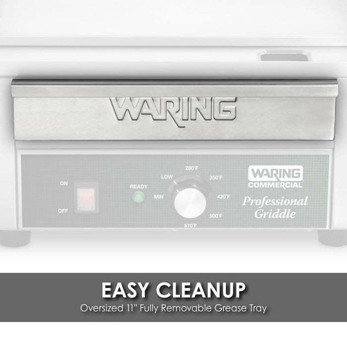 Waring Griddle,14" Electric Countertop Griddle – 120V