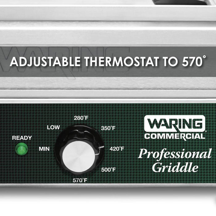 Waring Griddle,14" Electric Countertop Griddle – 120V