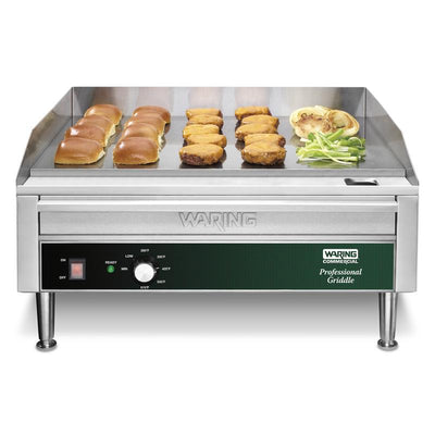 Waring WGR240X Griddle, 24" Electric Countertop Griddle – 240V