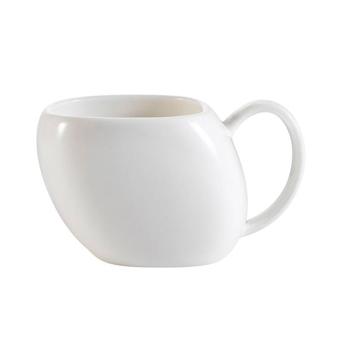 CAC Chinaware White Pearl Cup 5.5oz 4 1/2"