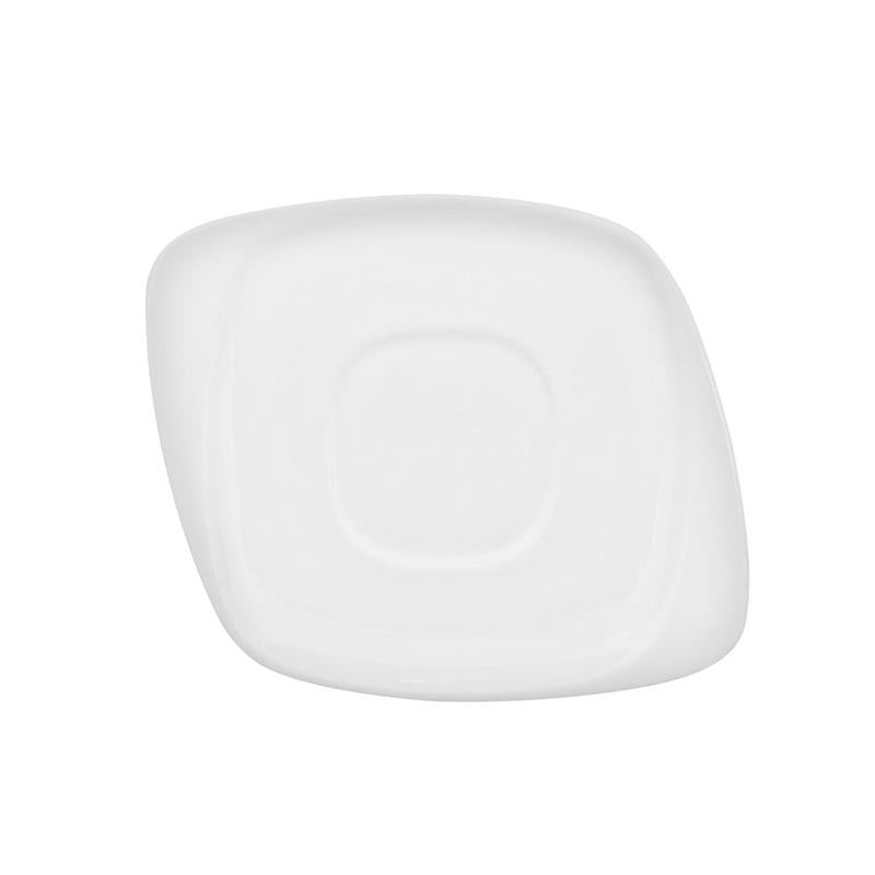 CAC Chinaware White Pearl Saucer For WH-1 5 1/2"