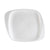 CAC Chinaware White Pearl Square Plate 9 1/2
