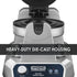 Waring WICSP180 Waffle, Gelato Panini Press